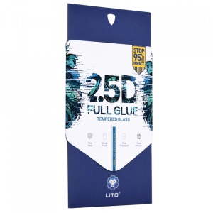 Sticla securizata iPhone 13 Pro Max - LITO - 2.5D Full Glue Glass Black - Img 3
