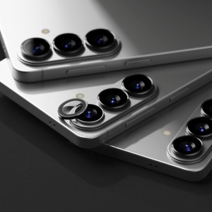 Sticla securizata pentru camera telefonului Samsung Galaxy S26 / S26 Plus Ringke - Camera Lens Frame Glass Black X 2 buc - Img 6