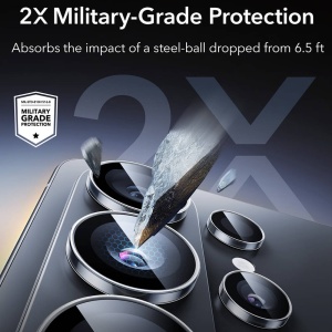 Sticla securizata pentru camera telefonului Samsung Galaxy S26 Ultra ESR Armorite Camera Lens Protectors clear - Img 6