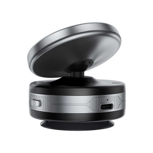 Corpul din aliaj premium în nuanța Metal Gray și finisajele elegante ale suportului magnetic Acefast