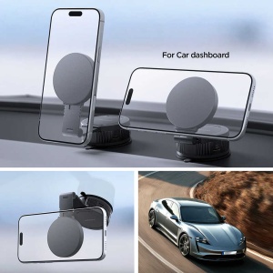 Suport Auto Magnetic Spigen MFT35-1 MagSafe ACP11659 Negru - Img 7