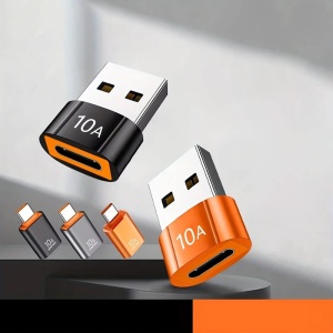 Adaptor OTG Tip C la USB 3.0, 10A Techsuit A7, negru - Img 4