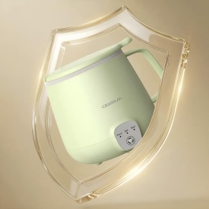Cană Electrică Portabilă Deerma SH01, Fierbător 300W, 500ml, 3 Moduri, Verde - Img 5