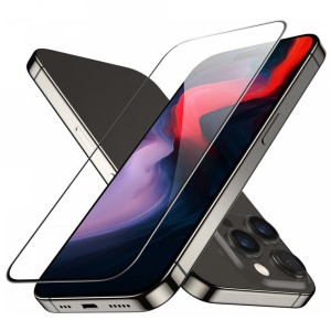 Folie sticla securizata iPhone 15 Pro Max -ESR Screen Shield -clear - Img 2