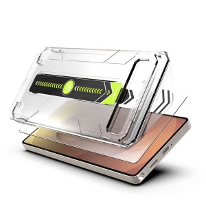 Folie sticla TitanGlass CrystalHD Samsung Galaxy A57 / S25 FE - pachet 2 buc- deblocare prin amprenta - Img 3