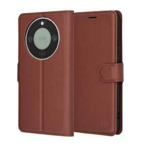 Husa Honor Magic 8 Lite Leather Folio Maro