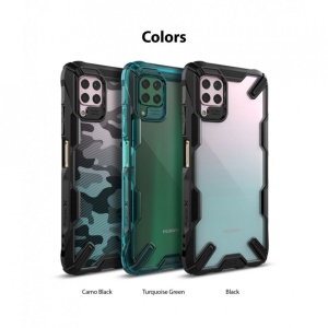 Husa Huawei P40 Lite- Ringke Fusion X- Camo Black - Img 8