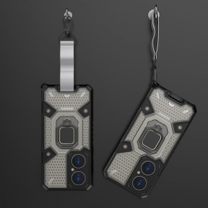 Husa Huawei P50 PRO- Honeycomb Armor- Black - Img 2