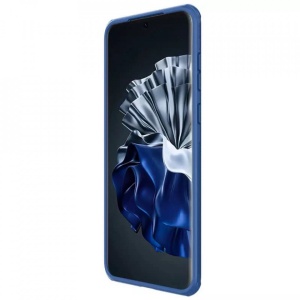 Husa Huawei P60 Pro -Nillkin Super Frosted Shield Case Albastra - Img 5