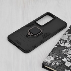 Husa Huawei P60 Pro Silicone Shield Techsuit Neagra - Img 4