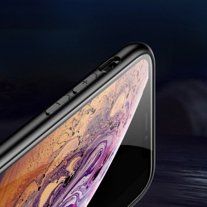 Husa Iphone 11 PRO MAX -Color Glass-cu sticla securizata- pattern 3 - Img 2