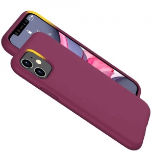 Husa iPhone 11 Pro Max-Soft Edge Silicone Plum - Img 4