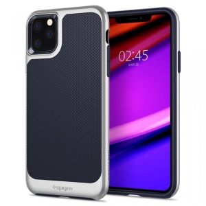 Husa Iphone 11 PRO MAX -Spigen Neo Hybrid -Arctic Silver - Img 1