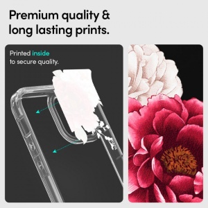 Husa Iphone 12- Spigen Cyrill Cecile -Red Floral - Img 2