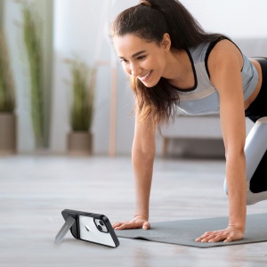 Husa iPhone 13 Ugreen Fusion Kickstand Case - Img 4
