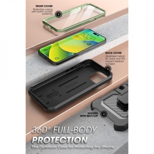 Husa iPhone 14 Pro Max Supcase Unicorn Beetle Pro -Guldan - Img 4
