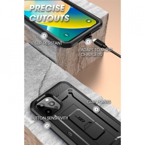 Husa iPhone 14 Pro Max Supcase Unicorn Beetle Pro -Neagra - Img 6