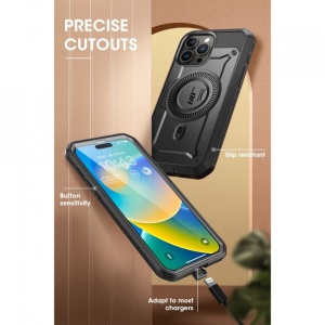 Husa iPhone 15 Pro Max Supcase UB Pro Mag Magsafe -Neagra - Img 7