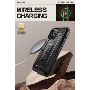 Husa iPhone 15 Pro Max Supcase Unicorn Beetle Pro -Neagra - Img 8