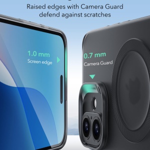 Husa iPhone 16 Plus ESR Zero HaloLock Frosted Black - Img 6