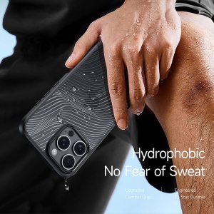 Husa iPhone 16 Pro Dux Ducis Aimo transparenta cu margini negre - Img 6