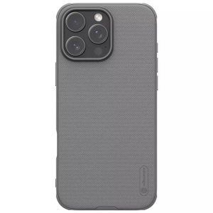 Husa iPhone 16 Pro Max Nillkin Super Frosted Shield Case Titanium Gray - Img 1