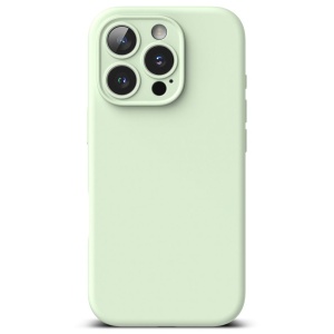 Husa iPhone 16 Pro Max Ringke Silicone Magnetic Magsafe Soft Mint - Img 4