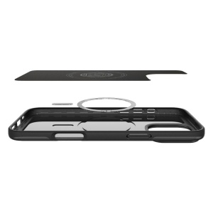 Husa iPhone 16 Pro Max Spigen Thin Fit Magsafe Neagra - Img 3