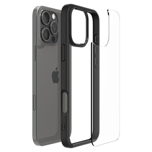 Husa iPhone 16 Pro Spigen Ultra Hybrid Matte Black - Img 3