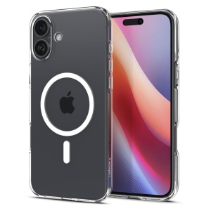 Husa iPhone 16 Spigen Liquid Crystal Magsafe Clear - Img 1