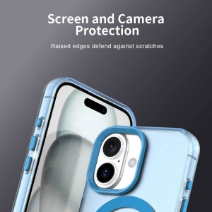Husa iPhone 17 CandyCase Magsafe albastra - Img 3