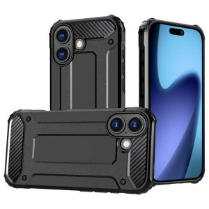 Husa iPhone 17 Hybrid Armor Tough Rugged-Black - Img 1