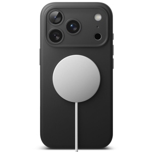 Husa iPhone 17 Pro Max Ringke Silicone Magnetic Magsafe Neagra - Img 4