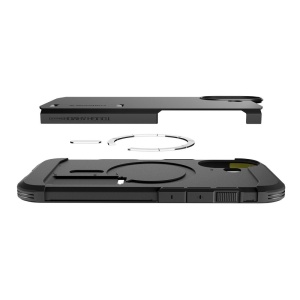Husa iPhone 17 Spigen Tough Armor "T " Mag Magsafe neagra - Img 6