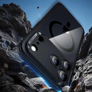 Husă iPhone 18 Pro ESR Classic Hybrid HaloLock Frosted Black - Img 3