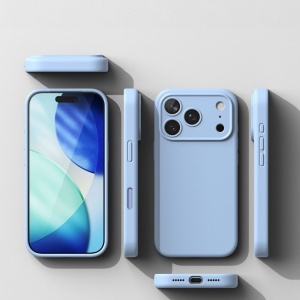 Husă iPhone 18 Pro Max - Ringke - Silicone MagSafe - Light Blue - Img 7