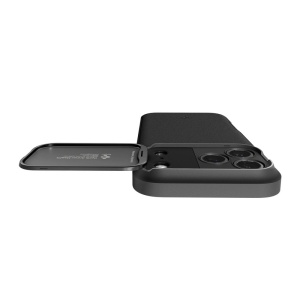 Husa iPhone 18 Pro Max Spigen Optik Armor Neagra - Img 2