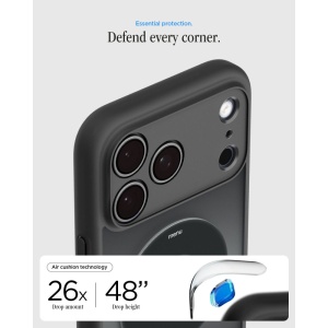 Husă iPhone 18 Pro Max Spigen Ultra Hybrid Classic - Black - Img 5