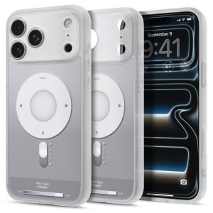 Husă iPhone 18 Pro Max - Spigen - Ultra Hybrid Classic MagSafe - Silver - Img 2