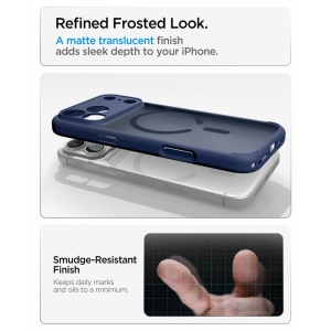 Husă iPhone 18 Pro Max - Spigen - Ultra Hybrid MagSafe - Frost Deep Blue - Img 5