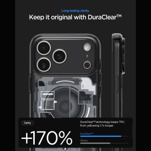 Husă iPhone 18 Pro Max - Spigen - Ultra Hybrid MagSafe - Zero One Black - Img 6