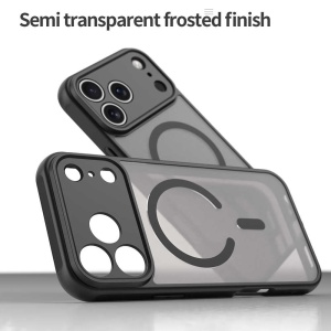 Husă iPhone 18 Pro Max - Techsuit - HaloFrost II MagSafe - Black - Img 3