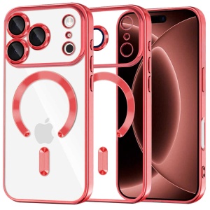 Husă iPhone 18 Pro Max - Techsuit Luxury Crystal - Red
