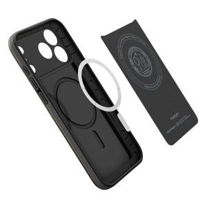Husă iPhone 18 Pro Subțire Spigen Thin Fit - neagra - Img 7