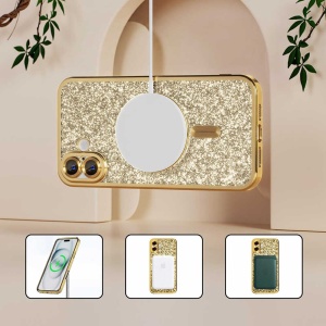 Husă iPhone 18 Pro - Techsuit Luxury Glitter - Deep Blue - Img 6
