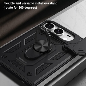 Husa iPhone Duo Techsuit CamShield Protectie Camera Neagră - Img 6