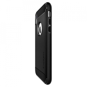 Husa Iphone XR - Spigen Rugged Armor -Neagra - Img 4