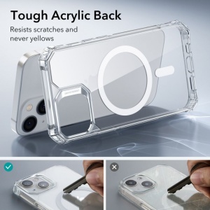 Husa Magsafe ESR - Air Armor HaloLock pentru iPhone 14 Pro Max transparenta - Img 5