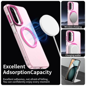 Husa Samsung Galaxy A17 CandyCase Magsafe roz - Img 2
