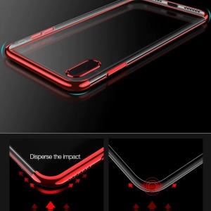 Husa Samsung Galaxy A50 /A30s/ A50s -Clear Color case gel-Margine rosie - Img 4